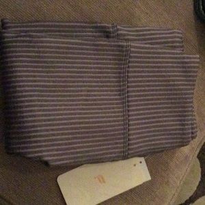 Brand new thicker material purple and gray strip